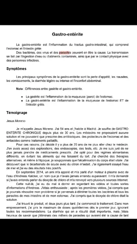 #pourtoi #sante #C #parasite #pov 