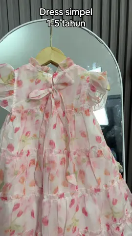 Dres anak simpel elegan 🤩 #bajuanak  #dressimpelanakperempuan #gaunanaksompelcantik #dresanakwarnapink  #dresanak5tahun 