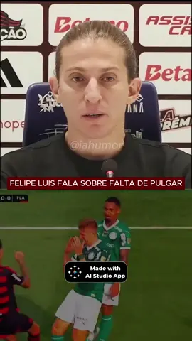 Felipe Luís fala na íntegra sobre a falta de pulgar… qual a sua opinião? #pulgar #fux #falta #flamengo #palmeiras    