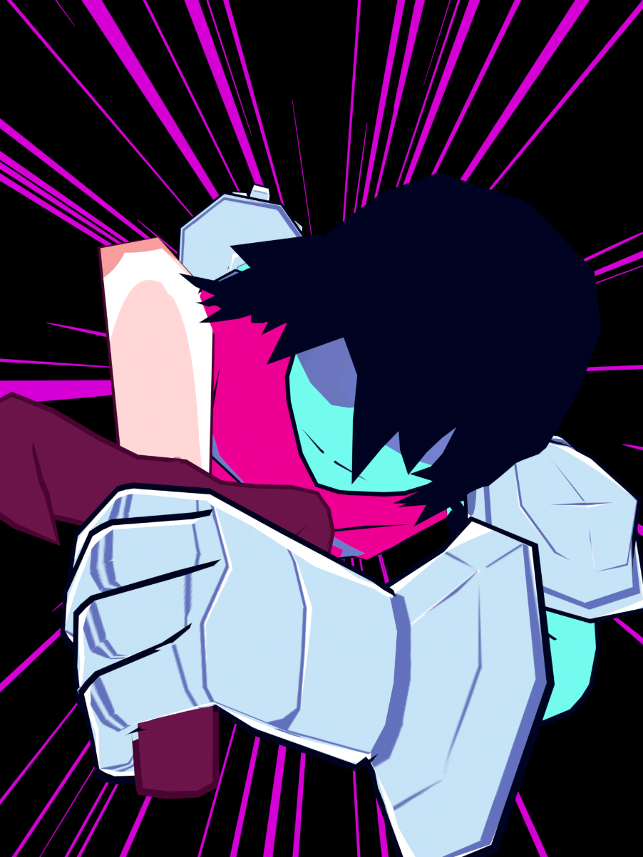 Buble vs Kris - Deltarune Animation . . #b3d #deltarune #kris #battle #undertale 