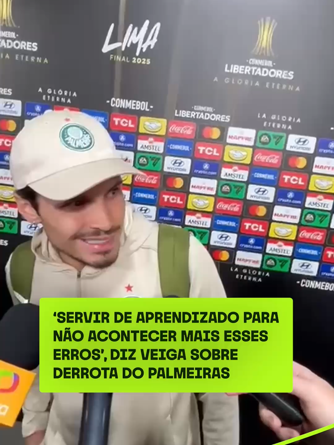 Veiga falou após a derrota para o Flamengo: ‘Servir de aprendizado’. 😬⚽️ O meia do Palmeiras comentou os erros em campo e a web já reagiu! 🔥💬 #palmeiras #flamengo#Libertadores #terraesportes
