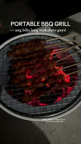 Pwede ka ng mag ihaw ihaw anytime sa bahay nyo #bbqgrill #portablebbqgrill #portablebbq #fyp #fyppppppppppppppppppppppp 