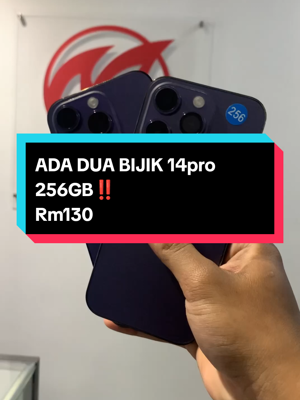 ADA DUA BIJIK 14pro 256GB‼️ Rm130 #fyp #iphonemalaysia #iphone14pro #fyppppppppppppppppppppppp #xbca 