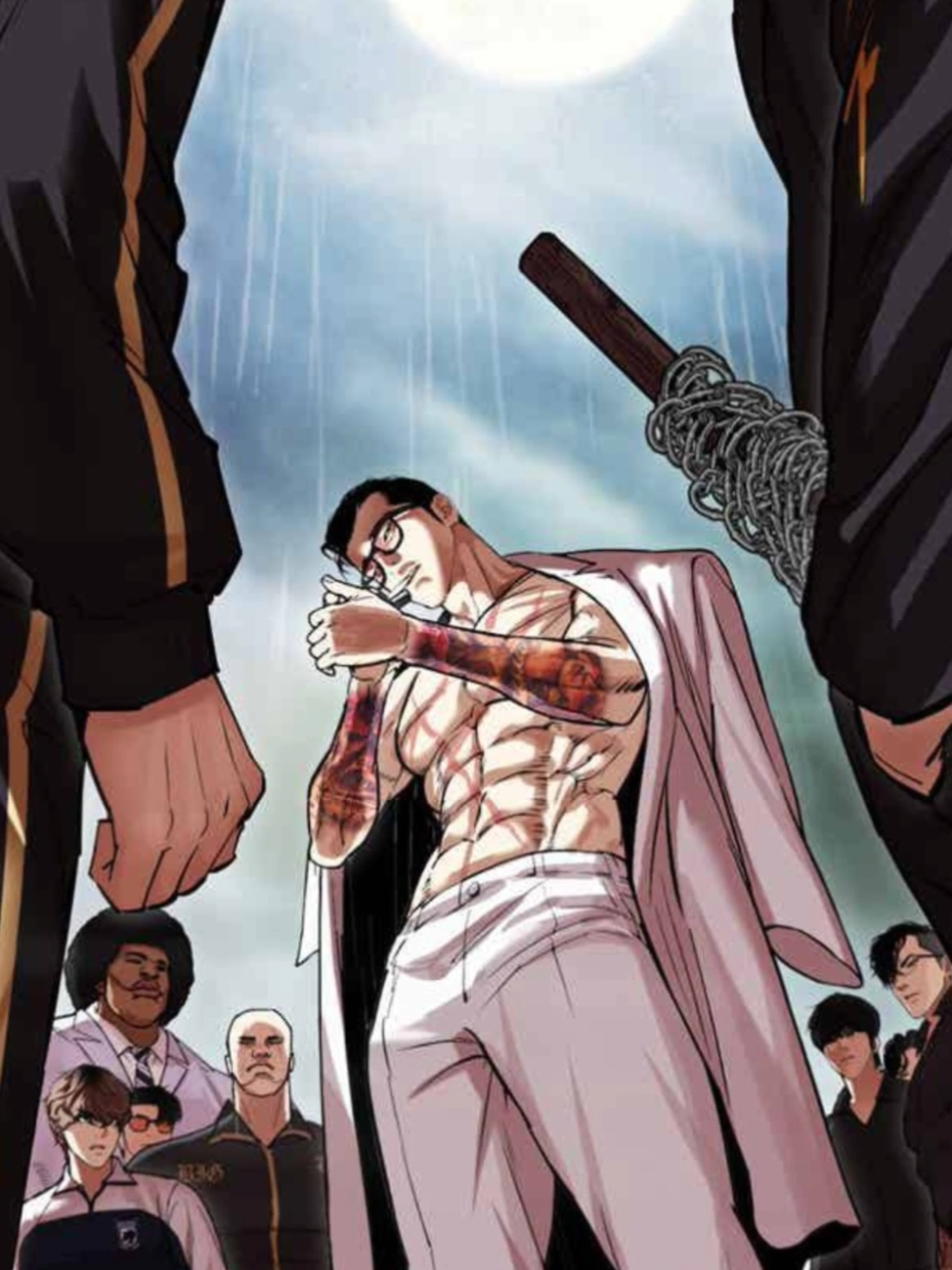 mengalahkan jonggun part 2  Chapter 506/507 #lookism #jonggun #manwha #marganca #fyp 