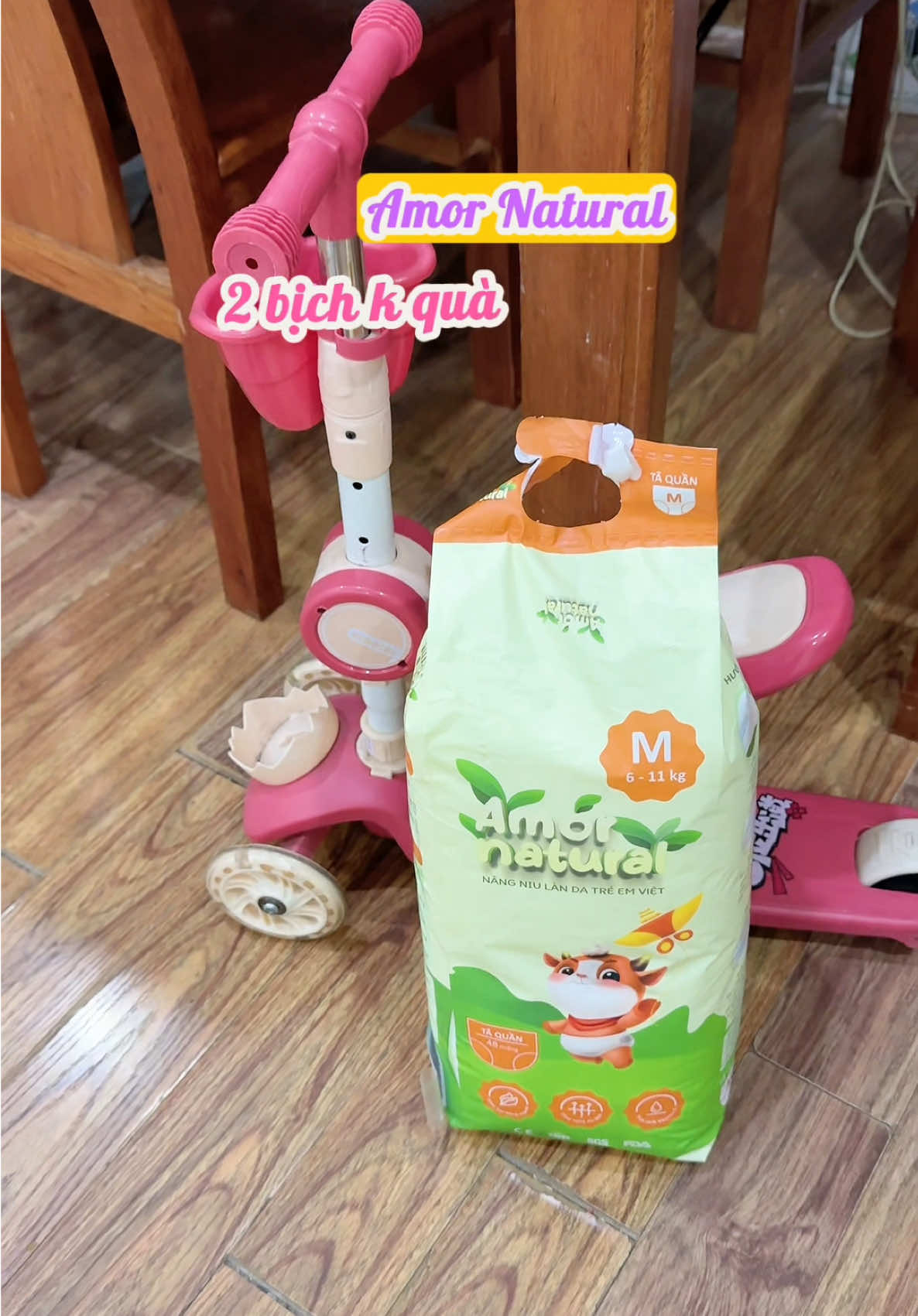 Bỉm amor giá tốt ghê #mevabe #bimchobe #amornatural #chipsuhouse #mevabesosinh 