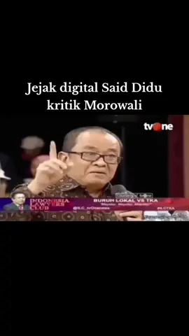 Said Didu menilai tambang nikel di Morowali hanya menguntungkan pihak China.