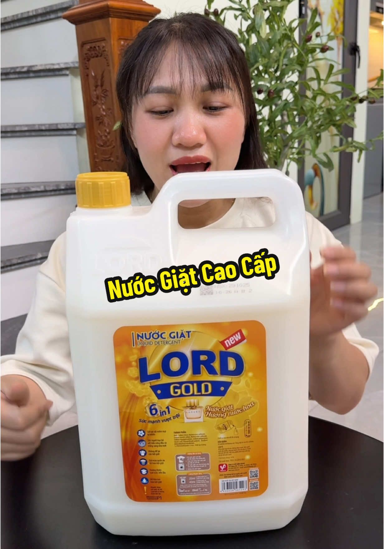 Nước Giặt Cao Cấp Lord Gold Giặt Sạch Lưu Hương, Can 9,36kg#nuocgiat #nuocgiatlordgold #nuocgiatcaocap #duongthapcam3 #xhtiktok 