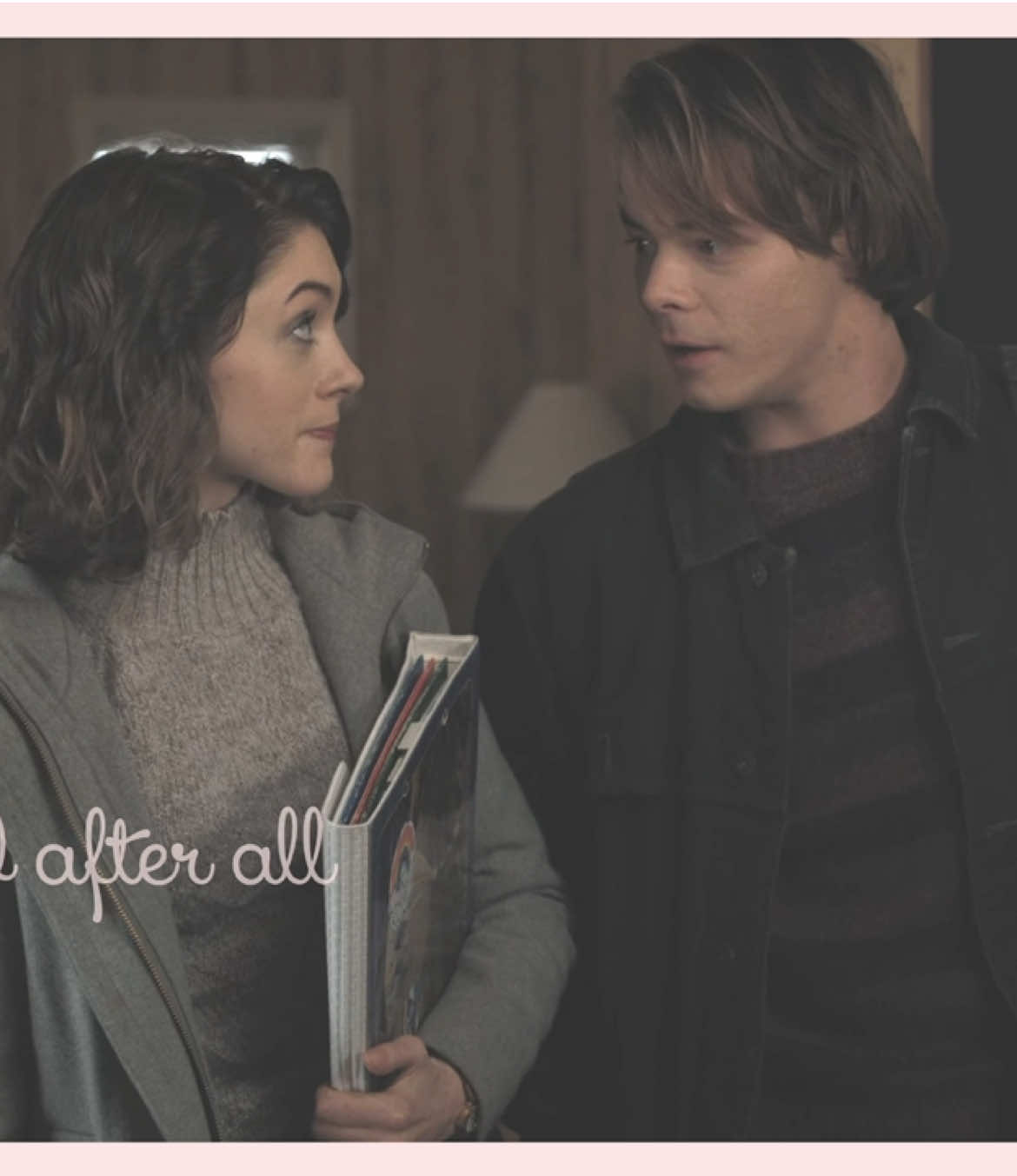 written in the stars type of soulmateism frl 🍀🍀🍀💝💝 stay tuned for more s5 jancy edits oomfs 😉😉 #jancy #jancyedit #jonathanbyers #nancywheeler #strangerthingsedit stranger things s5 