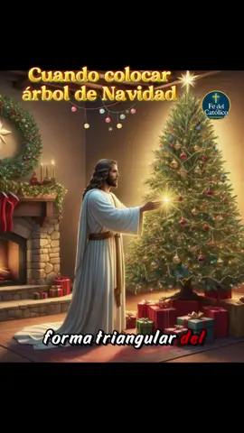 EL ÁRBOL DE NAVIDAD — UN SIGNO QUE HABLA DE DIOS ¿Cuándo se coloca el Árbol de Navidad y por qué? Tradicionalmente, el árbol se coloca al comenzar el Tiempo de Adviento, es decir, cuatro semanas antes de la Navidad. No es solo adorno —es un símbolo cristiano de espera, de esperanza y de preparación para el nacimiento de Cristo. #TiempoDeAdviento #ArbolDeNavidad #FeDelCatolico #NavidadCatolica #SantaTrinidad 