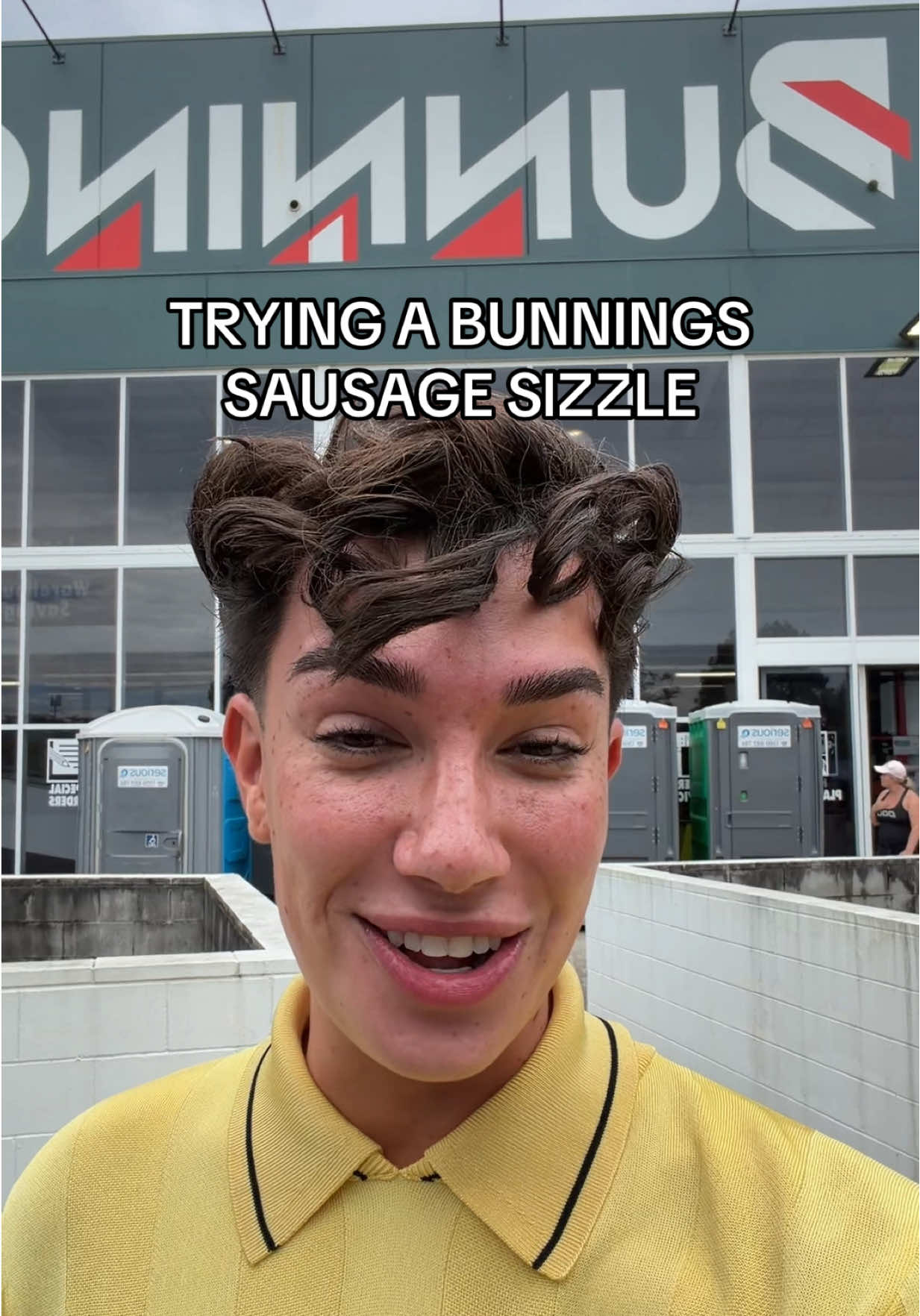 come to bunnings for wood, paint, hammers, & sausage sizzlers??? ❤️