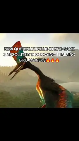 EZ QUETZ WIN #birdgame3 #viralmeme #quetzalcoatlus #hummingbird #fyp 