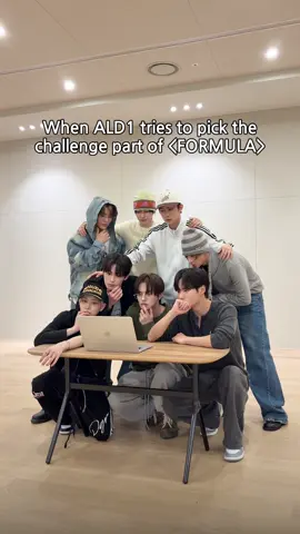 When ALD1 tries to pick the challenge part of <FORMULA> #ALPHADRIVEONE #ALD1 #알파드라이브원 #FORMULA #ALPHADRIVEONE_FORMULA