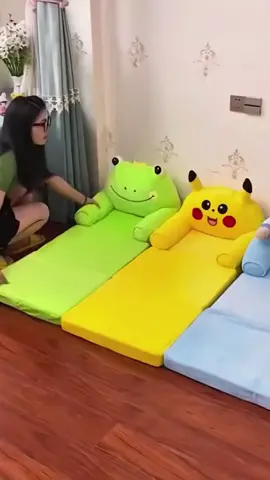 Sofabed anak karakter LED uk 5cm #perabotanrumahtangga #sofabed #tren #viraltiktok 
