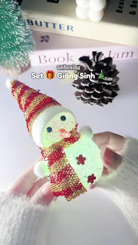Set 🎁 Giáng Sinh ☃️ #merrychristmas #noel #unboxing #quatanggiangsinh #xuhuong 