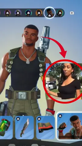 I knew this skin looked familiar #fyp #foryoupage #fortnite #fypシ #foryou 