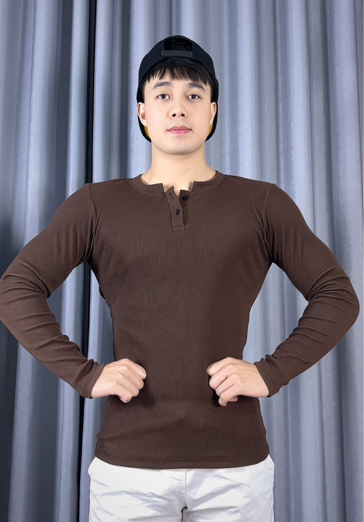 Áo thun nam tay dài Thu đông. Tôn dáng - Thoải mái - Chất dày dặn #outfitmuadong #aogiunhiet #aonamdep #aothunnam 