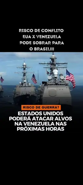 EUA X VENEZUELA, PODE SOBRAR PARA O BRASIL!