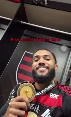 Pov: você é o Juninho Xexe, campeão da Libertadores! #flamengo #libertadores 