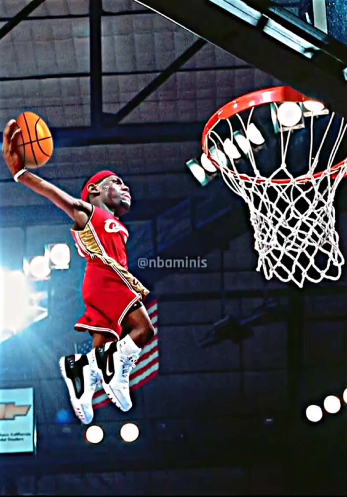 Mini LeBron 👑 (@NBAMINIS @Naifhalehydeb) #NBA #basketball #sports #fyp #lebron 