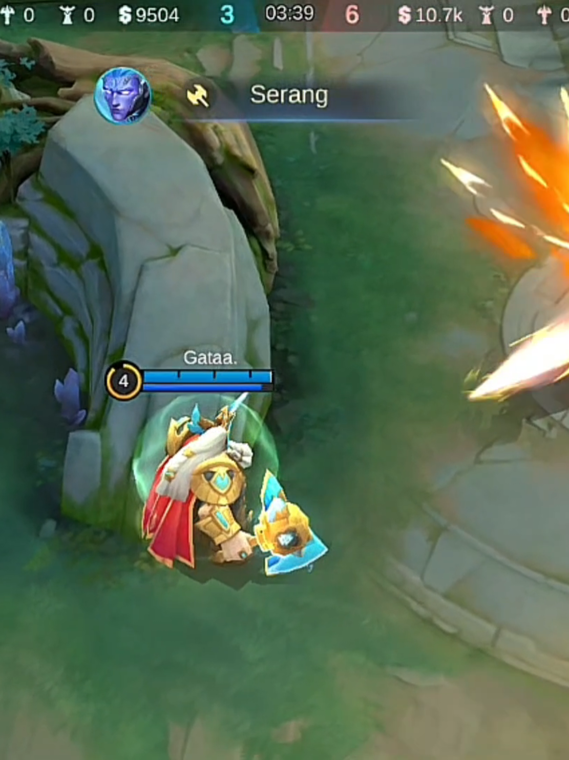 Siapa sangka 😹#MLBBXSpongeBob #MLBBFriendFest #MLBB 