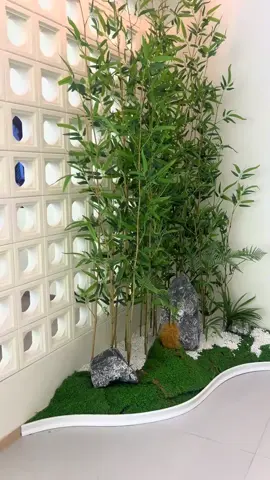 Tiểu cảnh cây trúc quân tử#bloomdecor #gocsangtao #trangtriquancafe #caygia #caygiadecor 