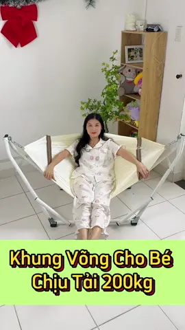 Khung Võng Em Bé Xuất Khẩu , Chịu Tải 200kg, Có Nhiều Màu Võng #khungvongembe #khungvong #vongembe #mevabesosinh 