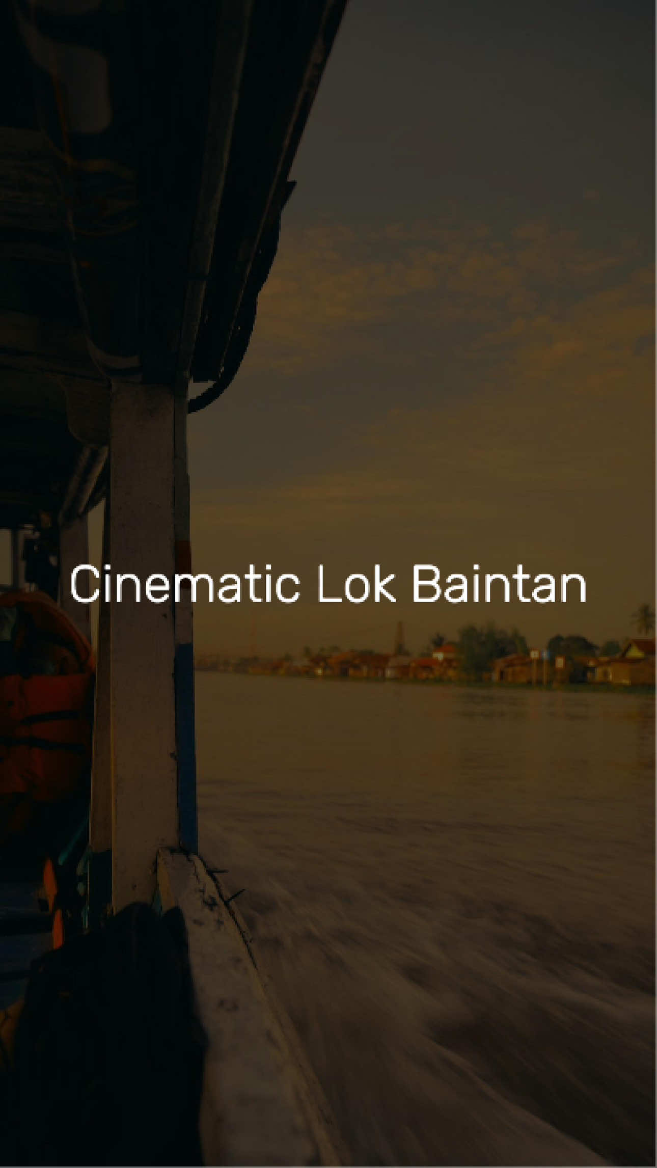 Videoin acil acil vintage di pasar terapung #cinematic #lokbaintan #pasarterapung #traveltiktok #explorekalimantan 