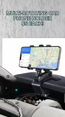 Multi-Rotating Car Phone Holder - INSTOCK! $5 Each! Keep your phone secure and within reach while driving. Easy to adjust with 360° rotation for the perfect viewing angle. Size: 9cm (L) × 10.2cm (H) × 9cm (W) Colours available: Black only FREE DELIVERY NATIONWIDE for purchases of $30 and above from us. Message us at +673 8623969 to get yours now! ✉