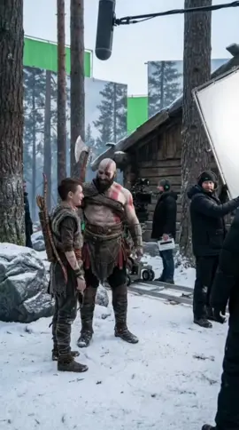 God of War behind the scenes #behindthescenes #gow #viral 