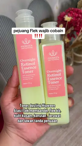 Wajib cobain kalau kalian mau kinclong #toner #tonerflekhitam #tonerglowing #whiteningtoner #hiqween 