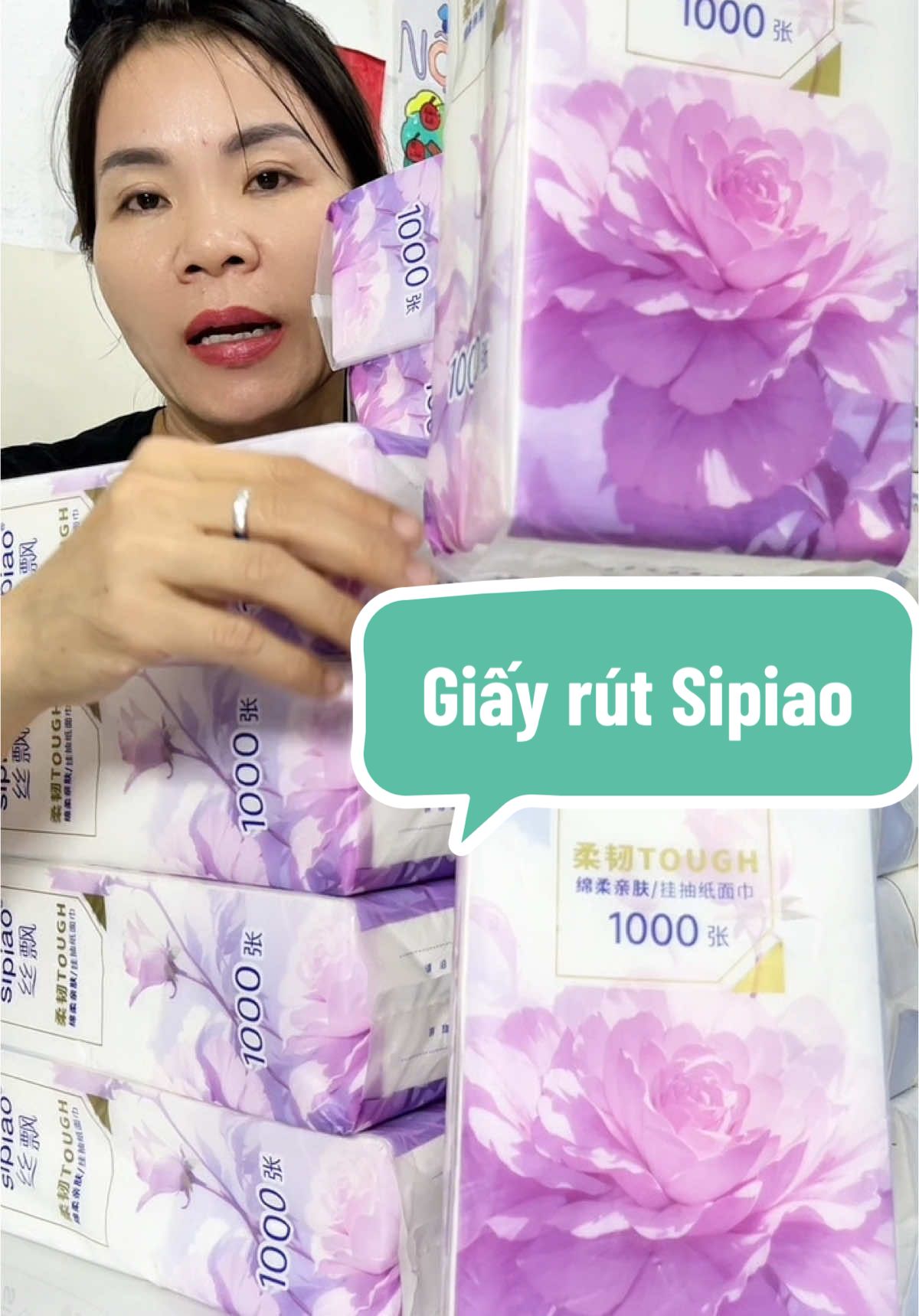 1 thùng giấy Sipiao 79k#giayrut1000to #giaytreotuong #giayrutSipiaocaocap #xuhuong #Ngorevieu 