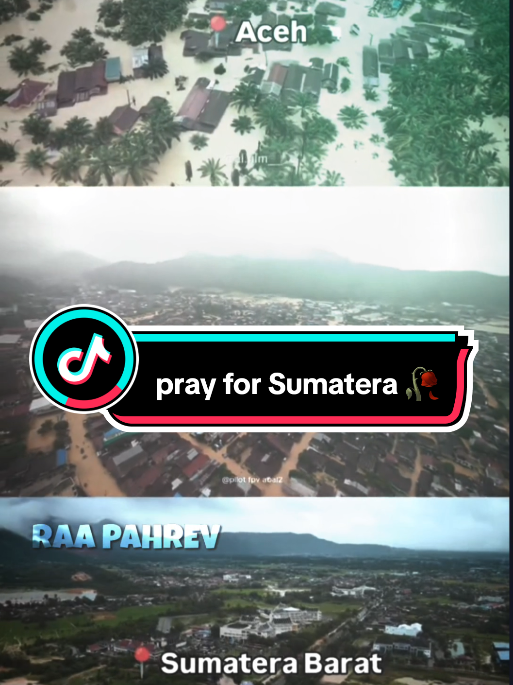 pray for Sumatera🥀🫂 • • #creatorsearchinsights #bismillahfypシ #fypindonesia #prayforsumatera #fyp 