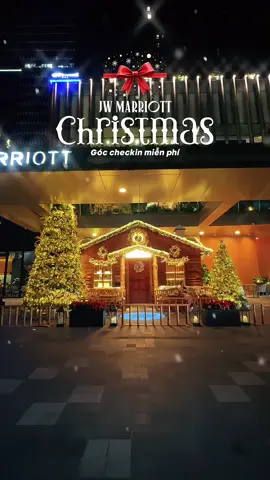 Địa điểm checkin miễn phí 5 sao mới toanh tại Quận 1 #saigondidauta #viral #diadiemsongao #merrychristmas #jwmarriott 