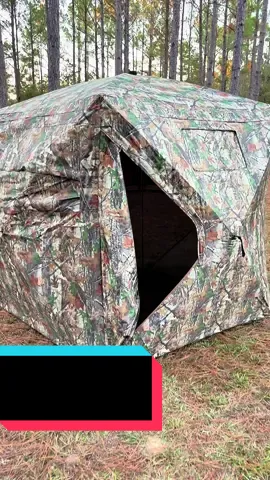 Stay fully concealed while keeping an eye on your surroundings with the Tidwe See Through Blind. Its transparent mesh lets you observe game without being seen, while the durable fabric exterior provides reliable cover in any environment. Lightweight, easy to set up, and quiet to use, this blind ensures comfortable all-day hunting sessions with maximum stealth and convenience. #Tidwe #SeeThroughBlind #HuntingBlind #DeerHuntingGear #GroundBlind  