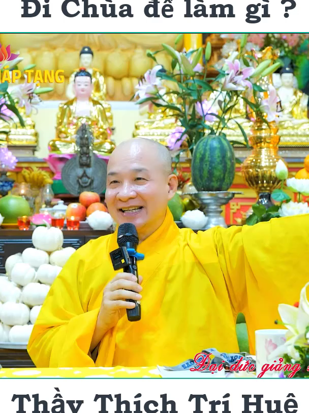 Đi chùa để làm gì ? Thầy Thích Trí Huệ #TueKhong_HocPhap #TueKhong1427