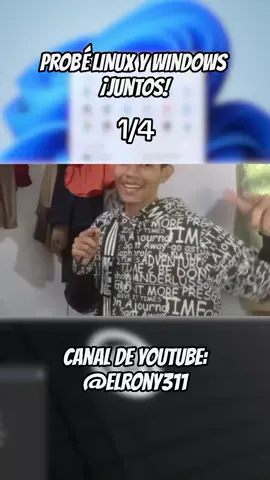 Probé Linux y Windows JUNTOS!: con cuál me quedo? (1/4) #linux #windows #pcgamer #informatica #comparacion 