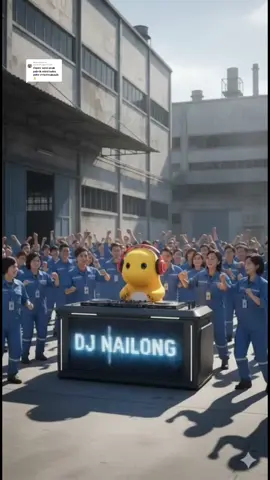 Membalas @syamsulaupgmail.com nailong main dj remix sama karyawan pabrik #nailong #dinokuning #djviraltiktok #djremix #soundhoreg 