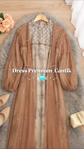 ✨️Persiapan Lebaran✨️ Dress Premium Stok Hanya Sedikit Jangan Sampai Kehabisan #dress #Gamis #lebaran #outfitideas 