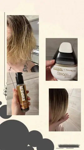 #pourtoi #loreal #steampod #coiffurefacile                                  La coiffure en un town de temps 