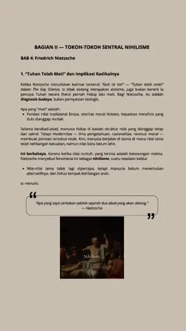 segera, E-book nihilisme, judul 