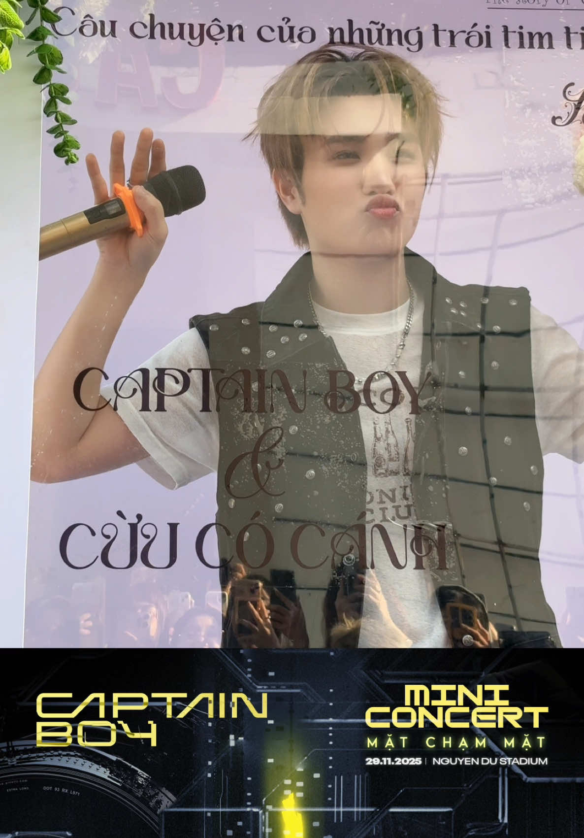 Quá nhiều tình yêu thương 💛 #CAPTAINBOY #MATCHAMMAT #MINICONCERT