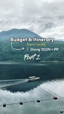 Membalas @ini.uci_ ini khusus budget transport, akomodasi dan tiket wisata aja yaa. Untuk budget makan dll bisa disesuaikan masing-masing. #tripdieng #travelvlog #wonosobo #dieng #diengplateau 
