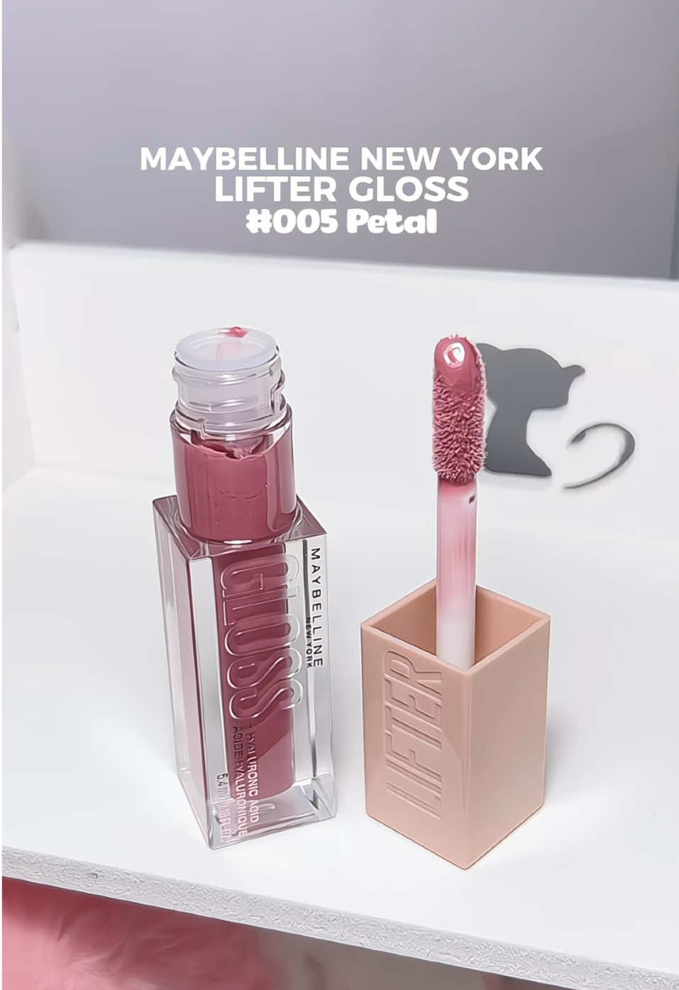 Son bóng Lifter Gloss 005 Petal Maybelline New York 🎀 #maybelline #maybellinenewyork #liftergloss #lipstick #sonbong 