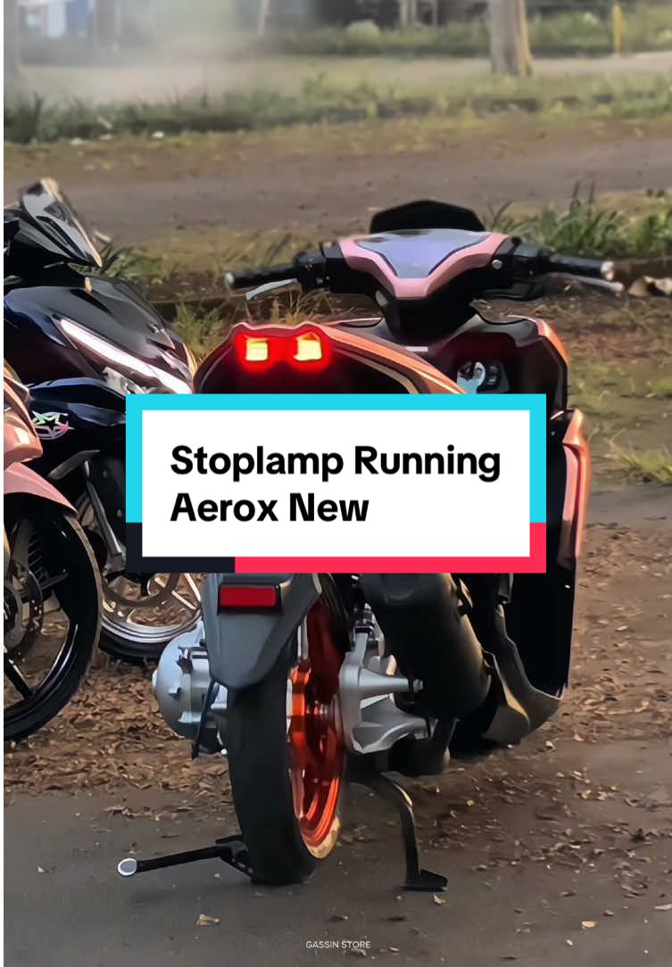 Stoppamp running merah aerox new #fyp #stoplamprunning #stoplamprunningaerox #aeroxmodifikasi 