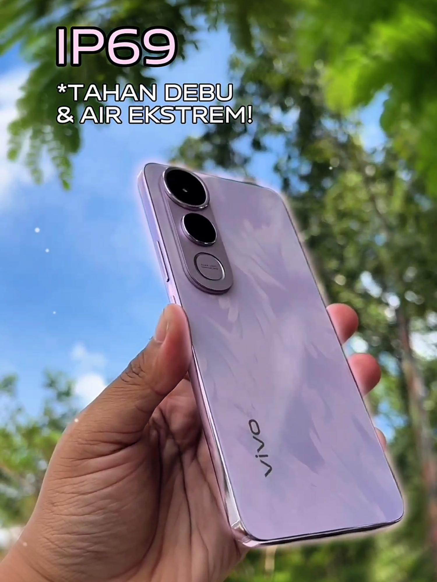 vivo V50 Lite! 1P69 Tahan air dan debu ekstrem! Bersertifikat tahan banting!🔥🔥 #vivovseries #vivov50lite #vivoindonesia