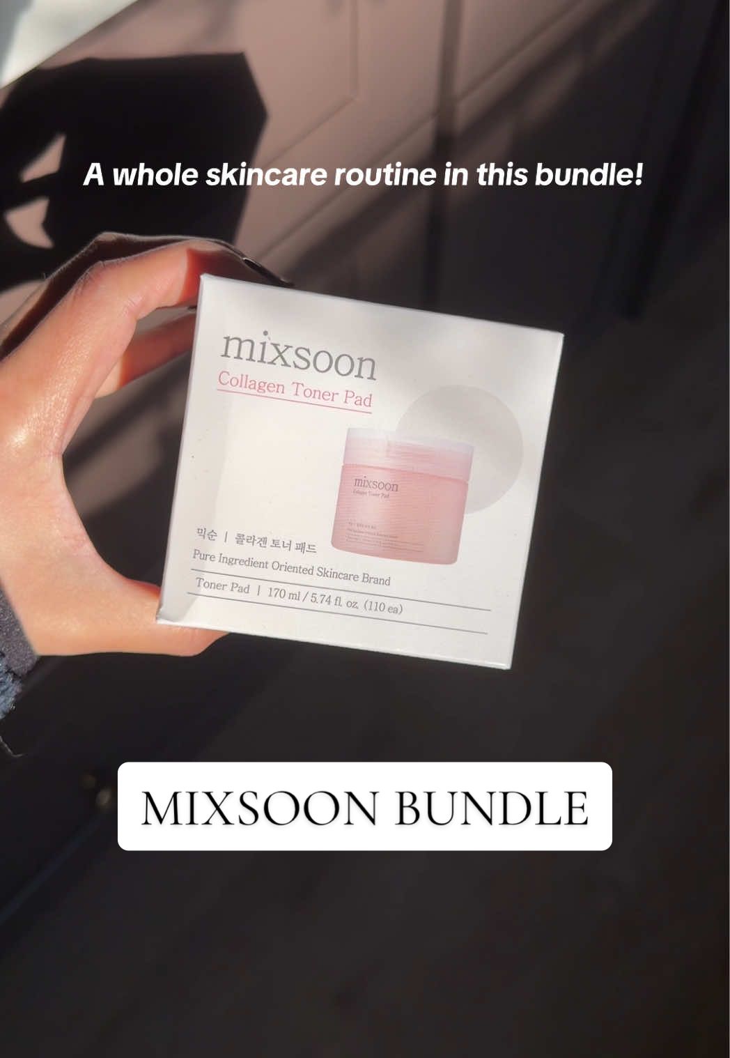 Everything you need in this bundle from cleanser to serum! #mixsoon #koreanskincare #glassskin #tiktokshopcybermonday #skincareroutine 