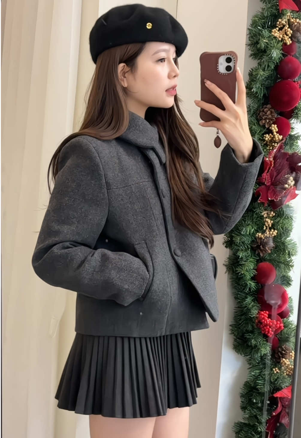 Chiếc dạ thứ 2 của xốp 🩶 #xh #tiktokoutfit #aokhoac #OOTD #setxinh 