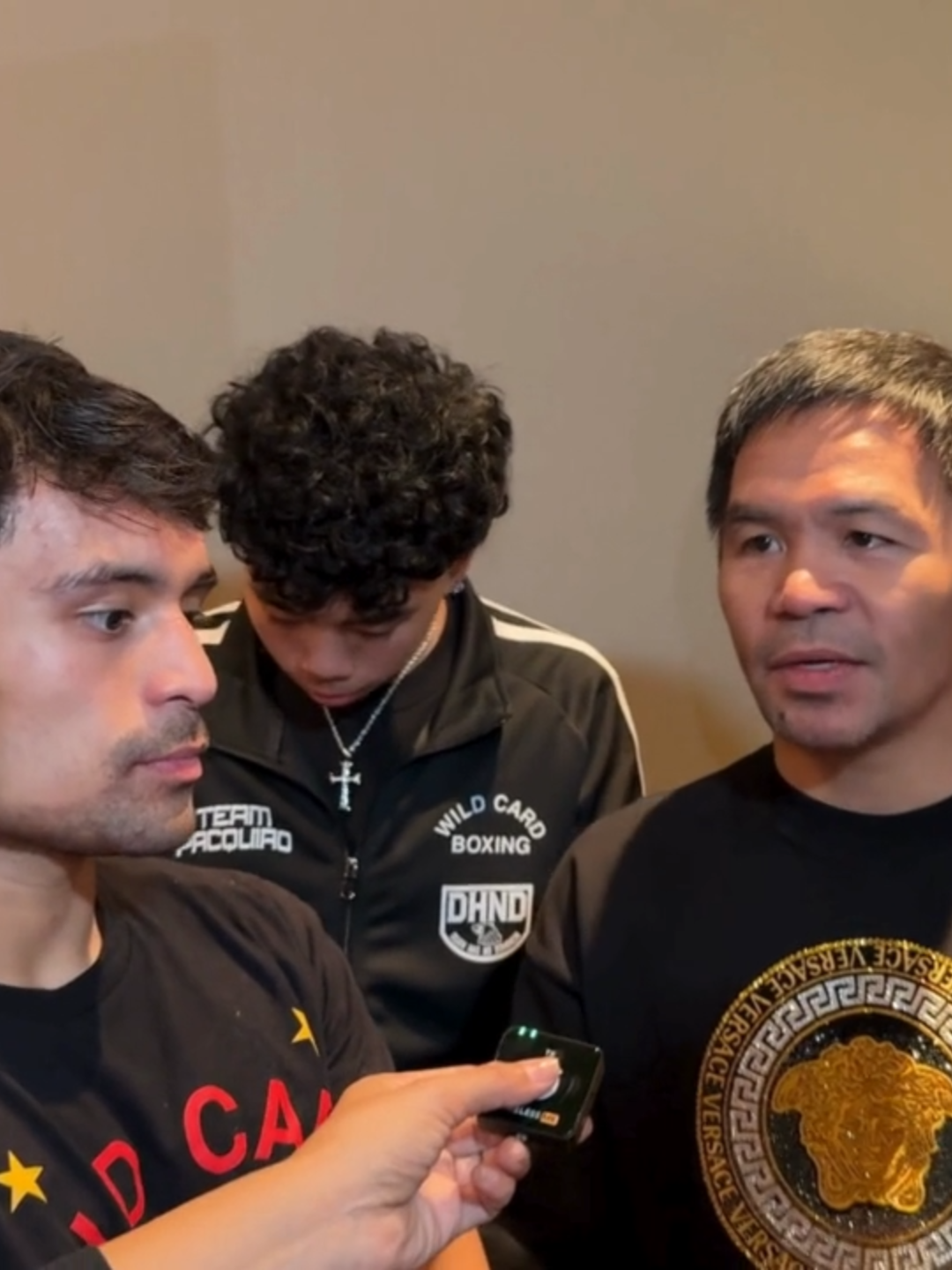 “It’s a good experience for him” 🇵🇭 WATCH: Eight-division world champion Manny Pacquiao shared his thoughts after his son, Jimuel, made his pro boxing debut.| via Jayson Otamias / Stringer Follow #GMASports for more updates.