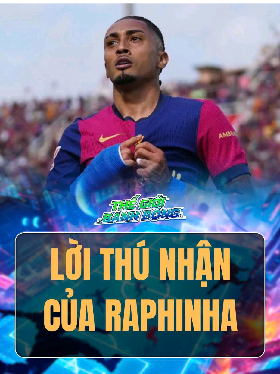 Raphinha thừa nhận chưa đạt thể trạng tốt nhất và gây nhiều tranh luận sau trận gặp Alaves. #bongda #raphinha #barca 