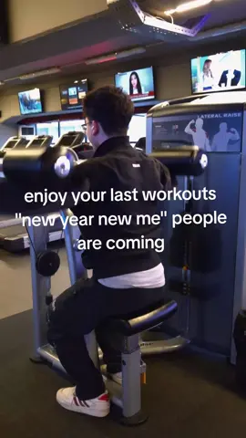 1 more month left 🫡 #newyearnewme #gym #enjoy #workout #fyp 